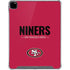 NFL San Francisco 49ers Team Motto iPad Pro 12.9in (2020) Clear Case