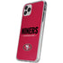 NFL San Francisco 49ers Team Motto iPhone 11 Pro Clear Case