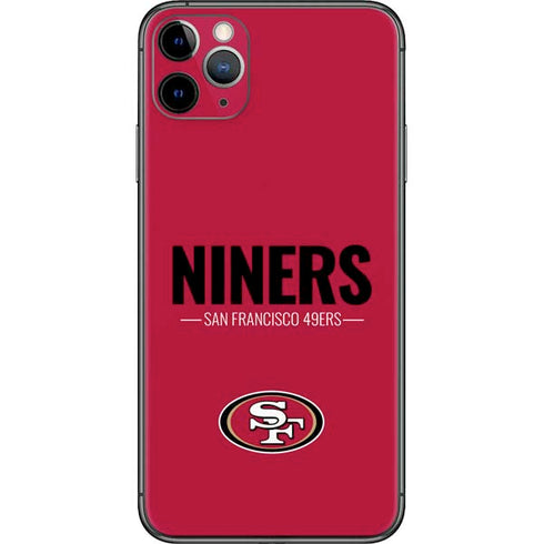 NFL San Francisco 49ers Team Motto iPhone 11 Pro Max Skin