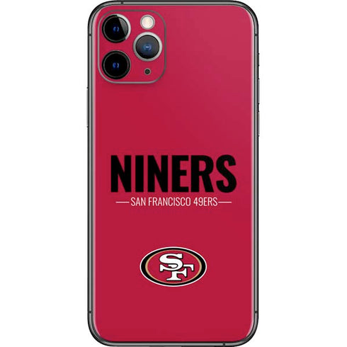 NFL San Francisco 49ers Team Motto iPhone 11 Pro Skin