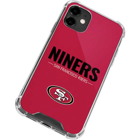 NFL San Francisco 49ers Team Motto iPhone 12 Clear Case
