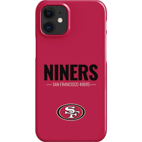 NFL San Francisco 49ers Team Motto iPhone 12 Mini Lite Case