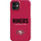 NFL San Francisco 49ers Team Motto iPhone 12 Mini Lite Case
