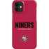 NFL San Francisco 49ers Team Motto iPhone 12 Mini Lite Case