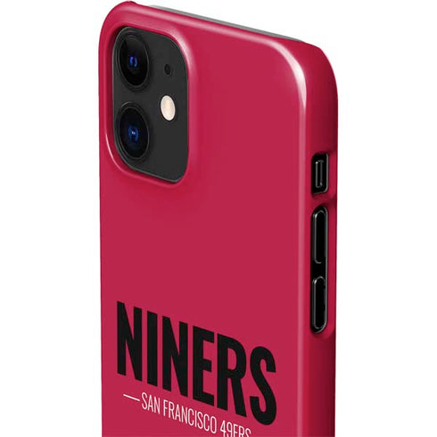 NFL San Francisco 49ers Team Motto iPhone 12 Mini Lite Case