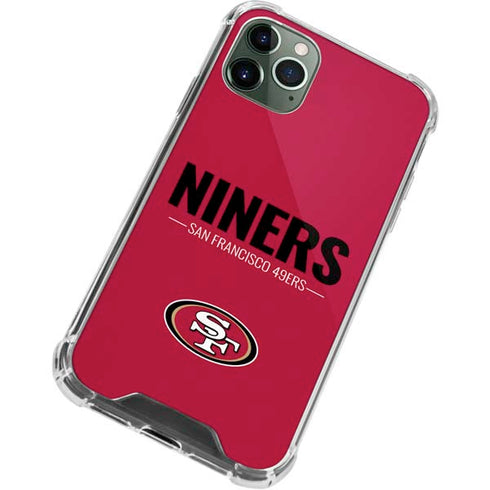NFL San Francisco 49ers Team Motto iPhone 12 Pro Clear Case