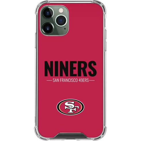 NFL San Francisco 49ers Team Motto iPhone 12 Pro Max Clear Case
