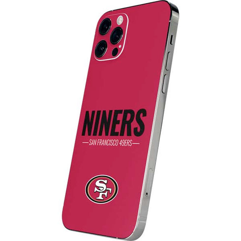 NFL San Francisco 49ers Team Motto iPhone 12 Pro Max Skin