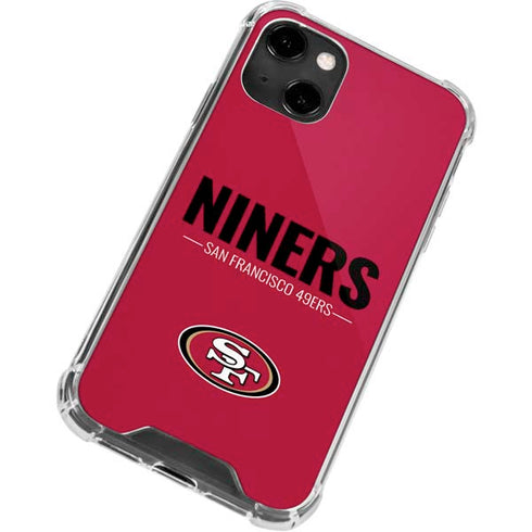 NFL San Francisco 49ers Team Motto iPhone 13 Clear Case