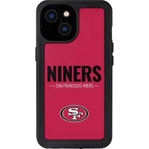 NFL San Francisco 49ers Team Motto iPhone 13 Mini Waterproof Case