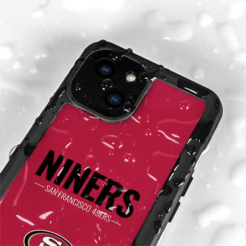 NFL San Francisco 49ers Team Motto iPhone 13 Mini Waterproof Case