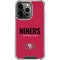 NFL San Francisco 49ers Team Motto iPhone 13 Pro Clear Case