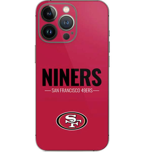 NFL San Francisco 49ers Team Motto iPhone 13 Pro Skin