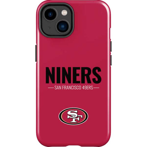 NFL San Francisco 49ers Team Motto iPhone 15 Plus Impact Case