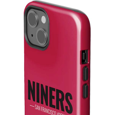 NFL San Francisco 49ers Team Motto iPhone 15 Plus Impact Case