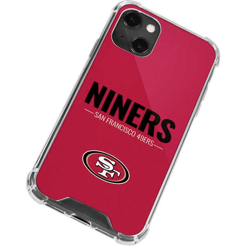 NFL San Francisco 49ers Team Motto iPhone 15 Plus Clear Case