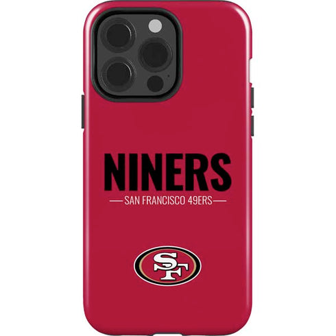 NFL San Francisco 49ers Team Motto iPhone 15 Pro Impact Case