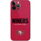 NFL San Francisco 49ers Team Motto iPhone 14 Pro Max Skin
