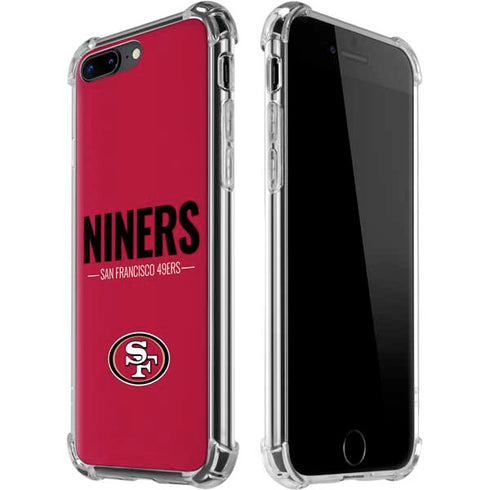 NFL San Francisco 49ers Team Motto iPhone 7/8 Plus Clear Case