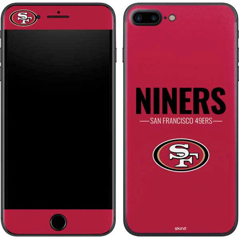 NFL San Francisco 49ers Team Motto iPhone 8 Plus Skin