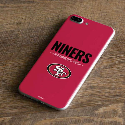 NFL San Francisco 49ers Team Motto iPhone 8 Plus Skin