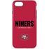 NFL San Francisco 49ers Team Motto iPhone 8 Pro Case