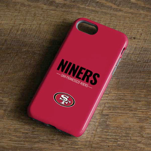 NFL San Francisco 49ers Team Motto iPhone 8 Pro Case