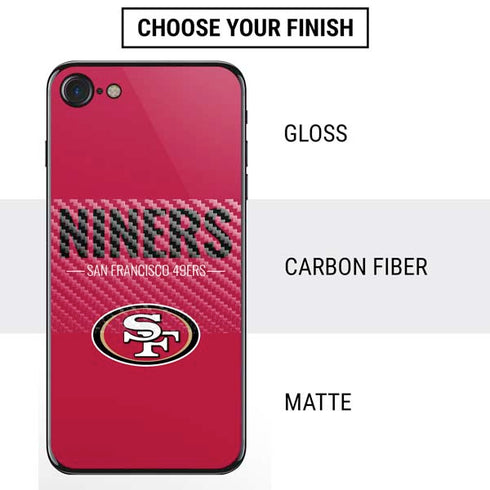 NFL San Francisco 49ers Team Motto iPhone SE (2nd & 3rd Gen) Skin