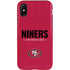 NFL San Francisco 49ers Team Motto iPhone X Pro Case