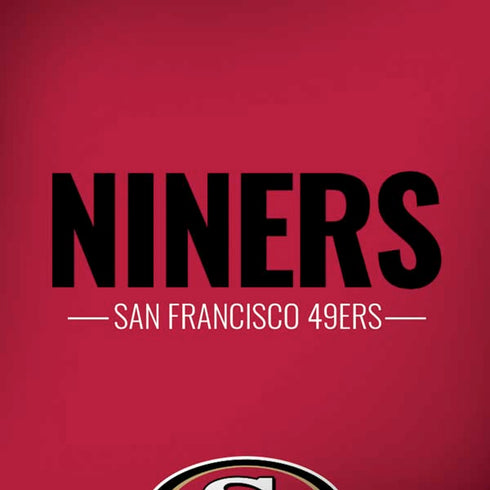 NFL San Francisco 49ers Team Motto iPhone X Skin