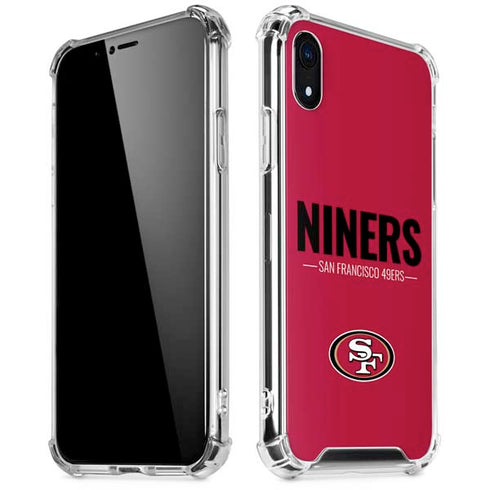 NFL San Francisco 49ers Team Motto iPhone XR Clear Case