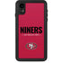 NFL San Francisco 49ers Team Motto iPhone XR Waterproof Case