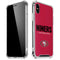 NFL San Francisco 49ers Team Motto iPhone XS Max Clear Case