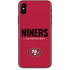 NFL San Francisco 49ers Team Motto iPhone XS Max Skin