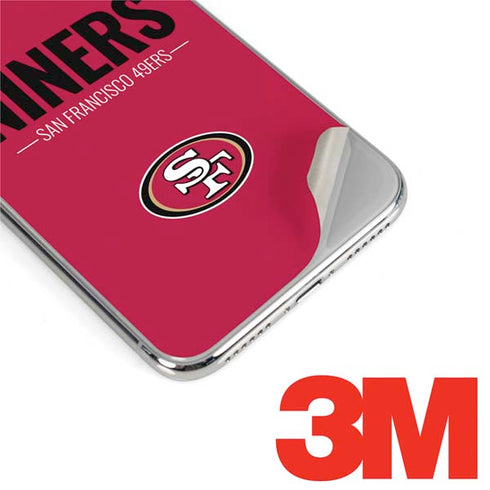 NFL San Francisco 49ers Team Motto iPhone XS Max Skin