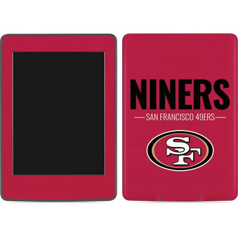 NFL San Francisco 49ers Team Motto Amazon Kindle Skin