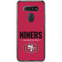 NFL San Francisco 49ers Team Motto LG K51/Q51 Clear Case