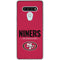 NFL San Francisco 49ers Team Motto LG Stylo 6 Clear Case