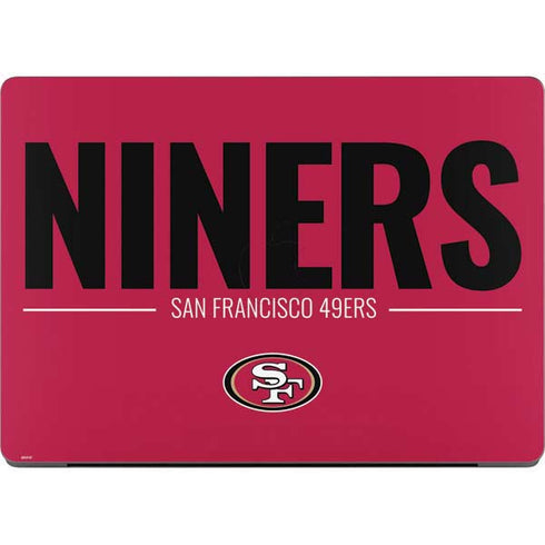 NFL San Francisco 49ers Team Motto MacBook Pro 14in (2021-24) Skin