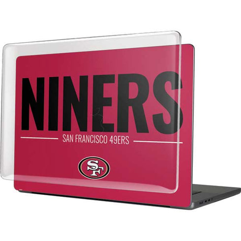 NFL San Francisco 49ers Team Motto MacBook Pro 16in (2021-25) Case plus Skin