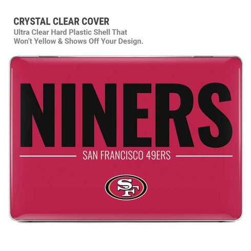 NFL San Francisco 49ers Team Motto MacBook Pro 16in (2021-25) Case plus Skin