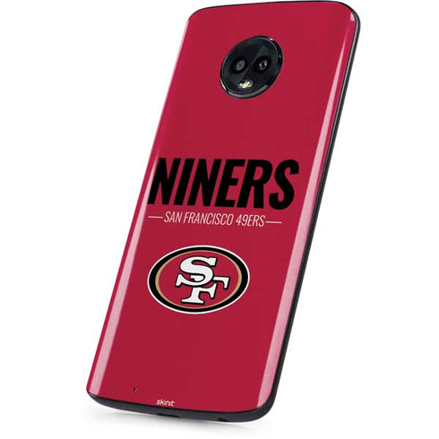 NFL San Francisco 49ers Team Motto Moto G6 Skin