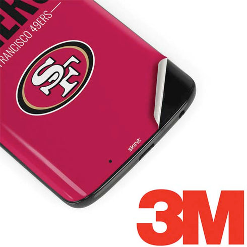 NFL San Francisco 49ers Team Motto Moto G6 Skin