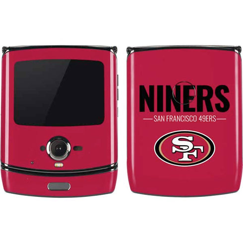 NFL San Francisco 49ers Team Motto Motorola RAZR Skin