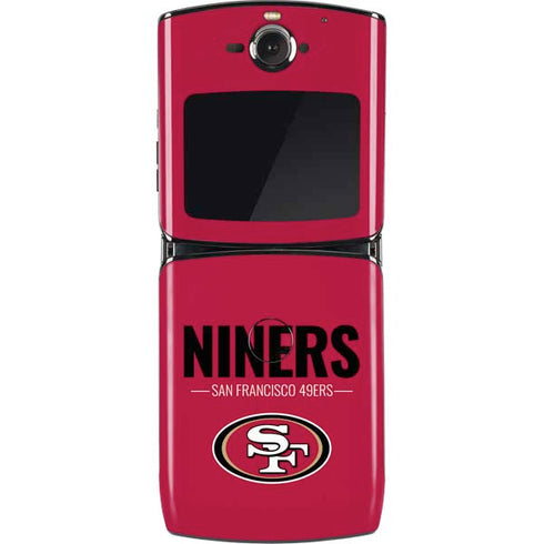 NFL San Francisco 49ers Team Motto Motorola RAZR Skin