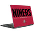 NFL San Francisco 49ers Team Motto Notebook 9 Pro 13in (2017) Skin