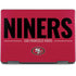 NFL San Francisco 49ers Team Motto Notebook 9 Pro 13in (2017) Skin