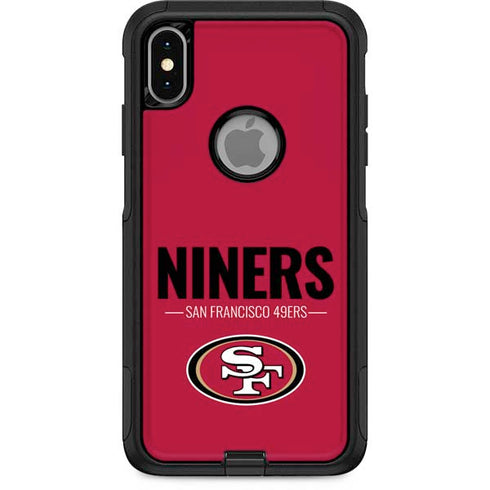NFL San Francisco 49ers Team Motto Otterbox Commuter iPhone Skin