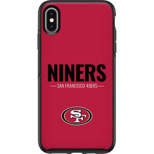 NFL San Francisco 49ers Team Motto Otterbox Symmetry iPhone Skin