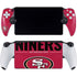 NFL San Francisco 49ers Team Motto PlayStation Portal Remote Player Skin